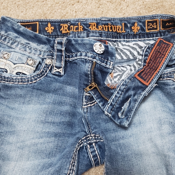 Rock Revival Sakai Ankle Skinny Stretch Jeans - Picture 4 of 14